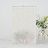 Papeterie de coutume de canard en bois (Debout devant)