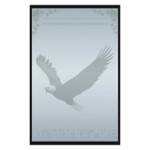 Papeterie de coutume d'Eagle chauve