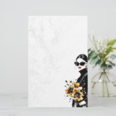 Papeterie de design graphique minimaliste (Debout devant)