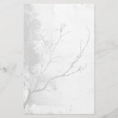 Papeterie de design shabby chic noir et blanc Star (Devant)