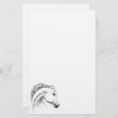 Papeterie de dessin au crayon de portrait de (Devant / Derrière)