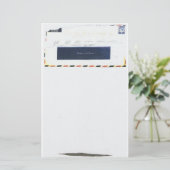 Papeterie de disque d'essai de par avion (Debout devant)