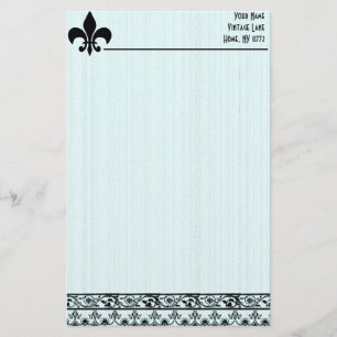 Papeterie de Fleur De Lis Personal
