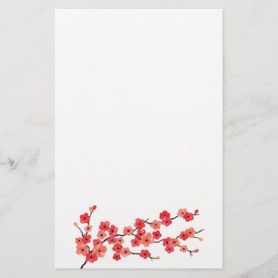 Papeterie de fleurs de cerisier
