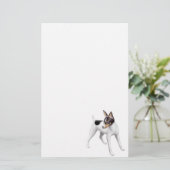 Papeterie de Fox Terrier de jouet (Debout devant)
