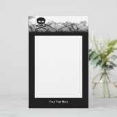 Papeterie de fumée de crâne (Debout devant)