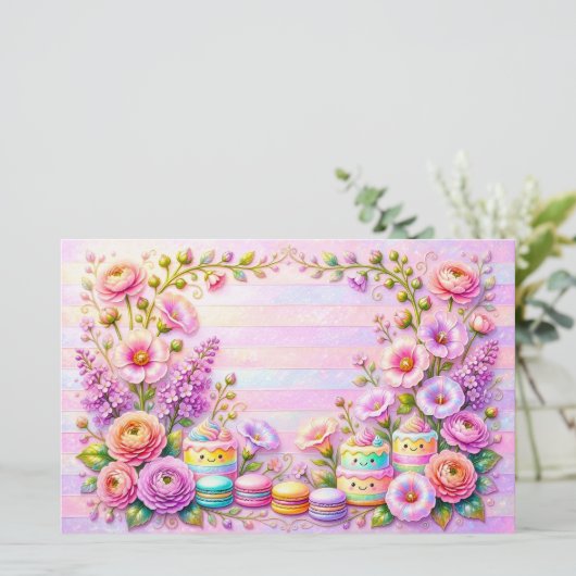 Papeterie de gâteau de rêve Kawaii (Debout devant)