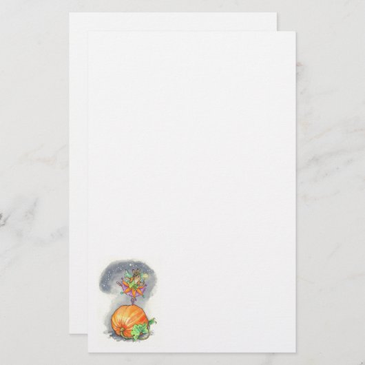 Papeterie de Halloween (Devant / Derrière)