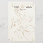 Papeterie de Handfasting (Devant / Derrière)