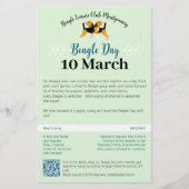 Papeterie de la Journée du chien Beagle (Devant)