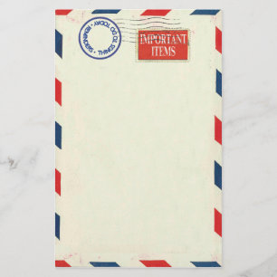 papeterie de la poste aérienne