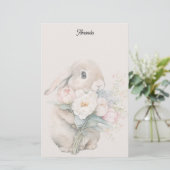 Papeterie de lapin de Pâques (Debout devant)
