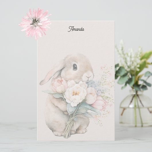 Papeterie de lapin de Pâques