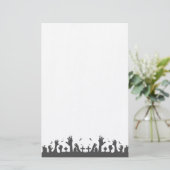 Papeterie De l'Halloween grave (Debout devant)