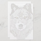 Papeterie de loup gris (Devant / Derrière)