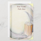 Papeterie de maïs éclaté (Devant / Derrière)