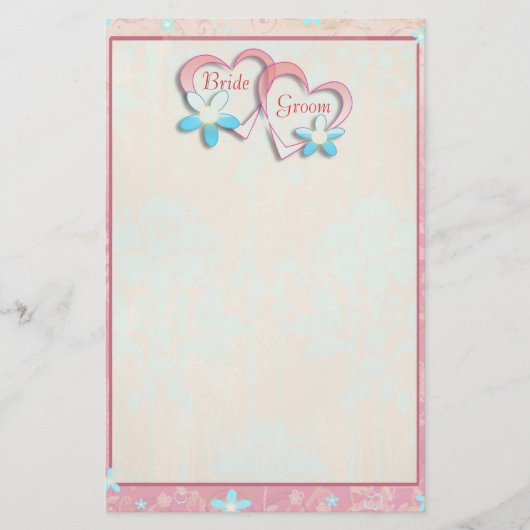 Papeterie de mariage personnalisée (Devant)