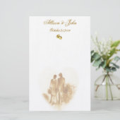 Papeterie de mariage vintage (Debout devant)