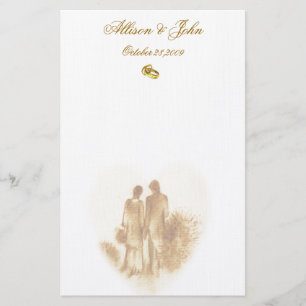 Papeterie de mariage vintage