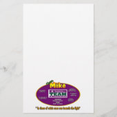 Papeterie de Mike d'équipe (Devant)