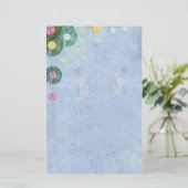 papeterie de nénuphars abstraits (Debout devant)