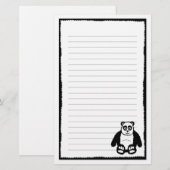 Papeterie de panda (Devant / Derrière)