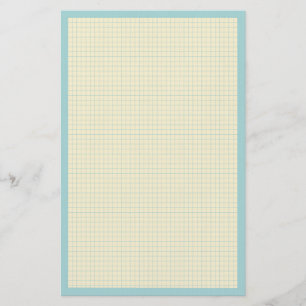Papeterie de papier à lettres avec le motif de