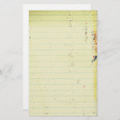 Papeterie de papier de carnet (Devant / Derrière)