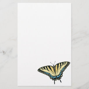 Papeterie de papillon de machaon de tigre