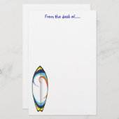 Papeterie de planche de surf (Devant / Derrière)