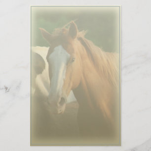 Papeterie de portrait de cheval