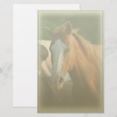 Papeterie de portrait de cheval (Devant / Derrière)