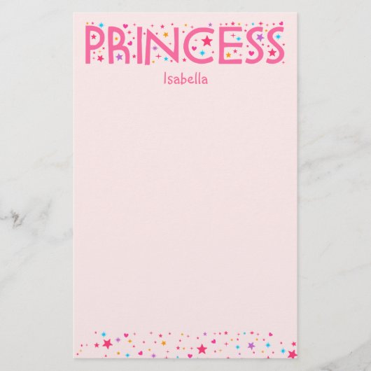 Papeterie de princesse Girl (Devant)