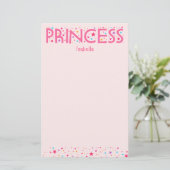Papeterie de princesse Girl (Debout devant)