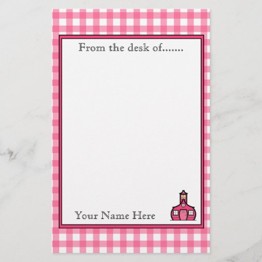 Papeterie de professeur (Devant)