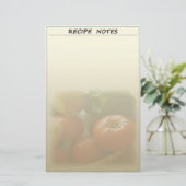 Papeterie de recettes fraîches du jardin (Debout devant)