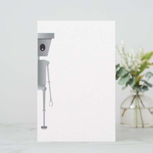 Papeterie de robot de Chibi (Debout devant)