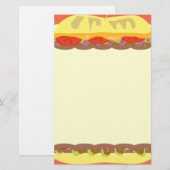 Papeterie de sandwich (Devant / Derrière)