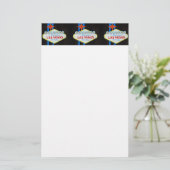 Papeterie de signe bienvenu de Las Vegas (Debout devant)