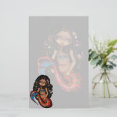 Papeterie "de Sirena de La" (Debout devant)