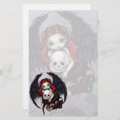 Papeterie "de Stealer de crâne" (Devant / Derrière)