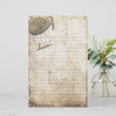 Papeterie de Steampunk - où les pensées effectuent (Debout devant)