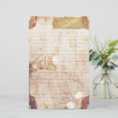 Papeterie de Steampunk - plaque d'identification (Debout devant)