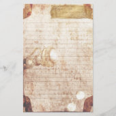 Papeterie de Steampunk - plaque d'identification (Devant)