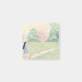 Papeterie de style inspiré de Ghibli 3 Post-it