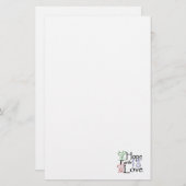 Papeterie "de symboles chinois" (Devant / Derrière)