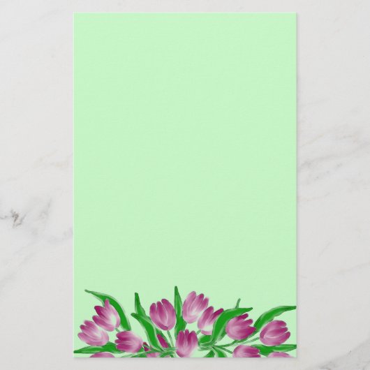 Papeterie de temps de tulipe (Devant)