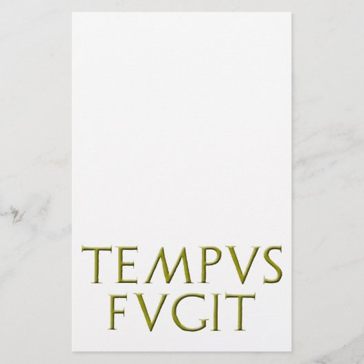 Papeterie de Tempus Fugit (Devant)