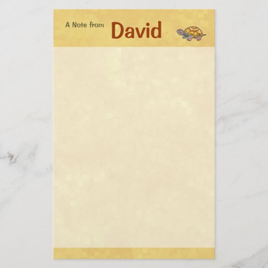 Papeterie de tortue (Devant)