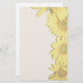 Papeterie de tournesols (Devant / Derrière)